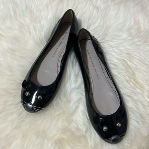 Marc by Marc Jacobs Black Mouse Flats